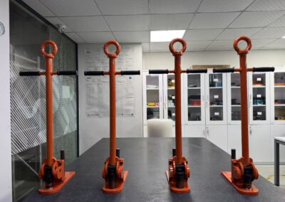 Aero engine MRO transport vehicle tow hook prototype